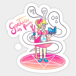 Goetia is fun Sticker